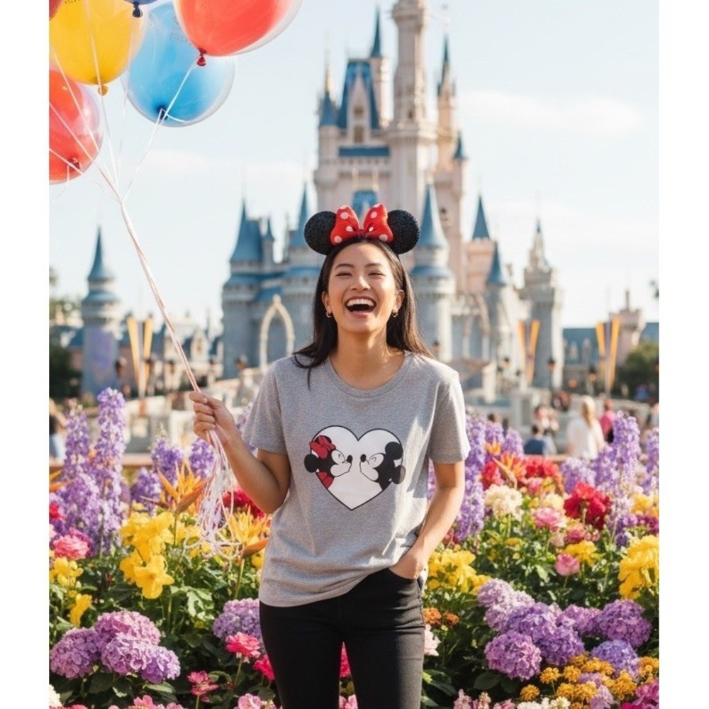 New Disney X Kate Spade New York Minnie & Mickey T-shirt Medium SOLD OUT Walt M - Picture 10 of 10